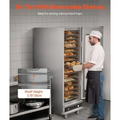 Matuppvärmare-Matvärmare Hot Box, 16-vånings Koncessionsvärmeskåp, med Vattenbricka