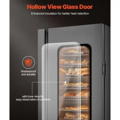 Matuppvärmare-Matvärmare Hot Box, 16-vånings Koncessionsvärmeskåp, med Vattenbricka