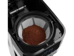 Kaffemaskiner & Espresso-MEDION MD 18458, Droppande kaffebryggare, 1,2 l, Malat kaffe, 900 W, Svart, Rostfritt stål