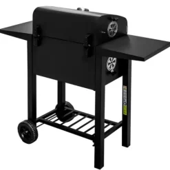 Mega-M träkolsgrill 2x sidobord 42x30 N