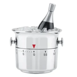 Äggklockor-Mekanisk kökstimer i rostfritt stål - 60 minuter