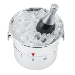 Äggklockor-Mekanisk kökstimer i rostfritt stål - 60 minuter