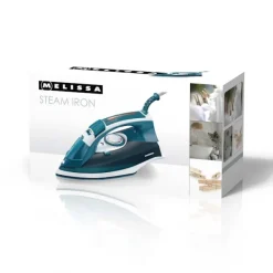 MELISSA Ångstrykjärn med keramisk sula 2200W Blå