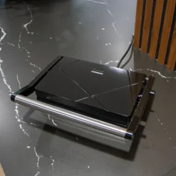 MELISSA Panini-grill och kontaktgrill med non-stickbeläggning och överhettningsskydd 1000W Svart