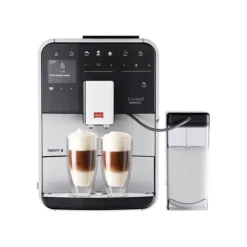 Melitta Kaffemaskiner & Espresso-CAFFEO Barista T Smart Automatisk kaffemaskin med "Cappuccino" ångmunstycke 15 bar silver
