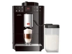 Melitta Kaffemaskiner & Espresso-CAFFEO Passione OT - Automatisk kaffekokare med mjölkskummare - 15 bar - svart