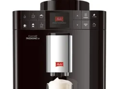 Melitta Kaffemaskiner & Espresso-CAFFEO Passione OT - Automatisk kaffekokare med mjölkskummare - 15 bar - svart