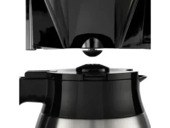 Melitta Look Therm Timer Kaffemaskin - 10 koppar - Svart / Silver