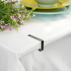 Dukclips & -Vikter-Metallklämma för bordsduk