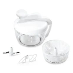 Salladsslungor-Metaltex Kitchen Helpers Topedo Salladsslunga Vit/Transparent