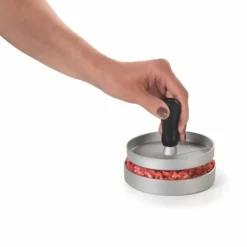 Pressar-Metaltex Kitchen Helpers Hamburgerpress 11,5 cm Stål/Svart