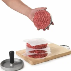 Pressar-Metaltex Kitchen Helpers Hamburgerpress 11,5 cm Stål/Svart