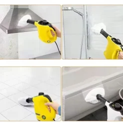 Golv- & Mattrengöring-Mikrofiberdukar till ångtvätt EasyFix 6-pack – 3 golv + 3 handmunstycke | Tvättbar | Ersättningsdel för Karcher SC3 SC4