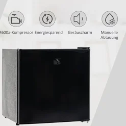 Mini Frys, 47x44,2x48,8 cm, Svart