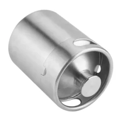 Mini öltunna i rostfritt stål med spirallock Praktiska hem- och hotelltillbehör (2L)