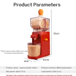 Matkvarnar-Mini maskin elektrisk spannmålskvarn hushålls jordnötskvarn
