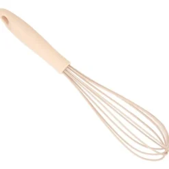 Mini Silikon Manuell Äggvisp Omrörningsskummare Mixer Blender Köksredskap Rosa