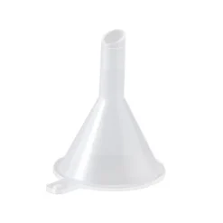 Mini tratt klar bred mun plast multifunktionsdiskmaskin säker liten tratt för laboratorieflaska parfym kryddpulver