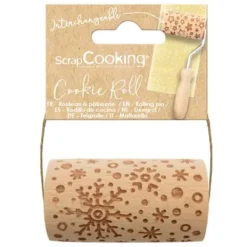 Kavlar-Mini träkavel - snöflinga