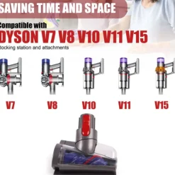 Dammsugartillbehör-Mini turbinmunstycke för Dyson V7, V8, V10, V11, V15