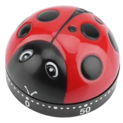 Äggklockor-60-minuters nyckelpiga kökstimer