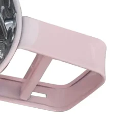 Mjöl Sifter Rostfritt stål Korrosionsbeständig Säker Luktfri Vacker Handhållen Bakmjöl Mesh Sikt Rosa