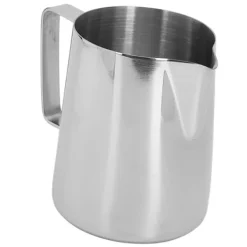 Kaffemaskiner & Espresso-mjölkskummande kanna med latte art-penna glansig silver 304 rostfritt stål innerskala kaffe ångande mjölkgräddekopp 350 ml