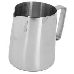 Kaffemaskiner & Espresso-mjölkskummande kanna med latte art-penna glansig silver 304 rostfritt stål innerskala kaffe ångande mjölkgräddekopp 350 ml