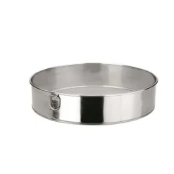 Ibili Mjölsikt - - Rostfritt stål 25 cm - Nät 0,45 mm - Tål maskindisk