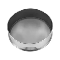 Mjölsikt 40 Mesh i rostfritt stål, finmaskig bakning, perfekt för tårtor