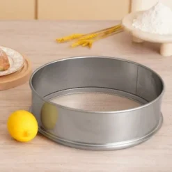 Silar-Mjölsikt, 32x30,5x10 cm, rostfritt stål, finmaskig