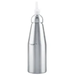 Spritspåsar-1000ml bärbar aluminium vispad grädde dispenser skummare dessertverktyg
