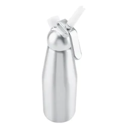 Spritspåsar-1000ml bärbar aluminium vispad grädde dispenser skummare dessertverktyg