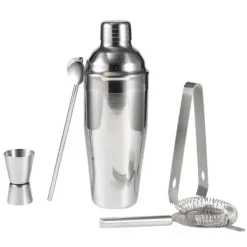 750ML Rostfritt Stål Blender Set 5 Delar Bar Cocktailverktyg