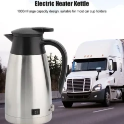 1000ml 12V 24V Universal Bil Vattenkokare Elvärmare Vattenkokare Bärbar Varmvattenberedare