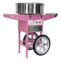 Maskiner För Spunnet Socker-Mobil sockervaddsmaskin utan kåpa på hjul