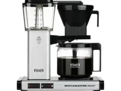 Moccamaster KBG 741, Droppande kaffebryggare, 1,25 l, 1520 W, Svart, Rostfritt stål