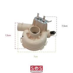 Diskmaskiner-Motstånd för Diskmaskin - THOMSON - PROLINE - Kompatibel med flera modeller - 2000W - Hållbar