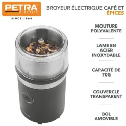 Moulin à café électrique - kaffekvarn Petra - PT6136VDE-NL