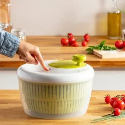 MOULINEX CLASSIC Salladscentrifug 5 L (5/7 pers), Tillverkad i Frankrike, Diskmaskinssäker