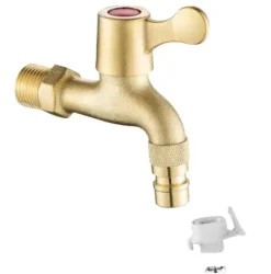 Tvättmaskiner-Mässing Automatisk Tvättmaskin Kran 1/2" Inlopp Model 1