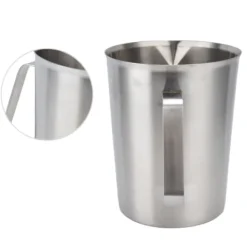 Mått & Måttskedar-Mätkopp i rostfritt stål för skumning av kaffemjölk - Korrosionsbeständig med skala - 1500ML