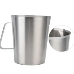 Mått & Måttskedar-Mätkopp i rostfritt stål för skumning av kaffemjölk - Korrosionsbeständig med skala - 1500ML