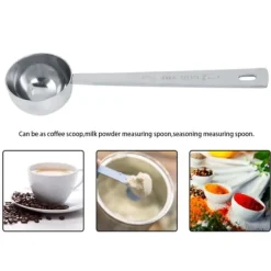 Mått & Måttskedar-Mätsked av rostfritt stål - multifunktionellt köksredskap (15 ml)