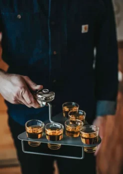 Dorre Mura Murslev med 6 glas och ringklocka