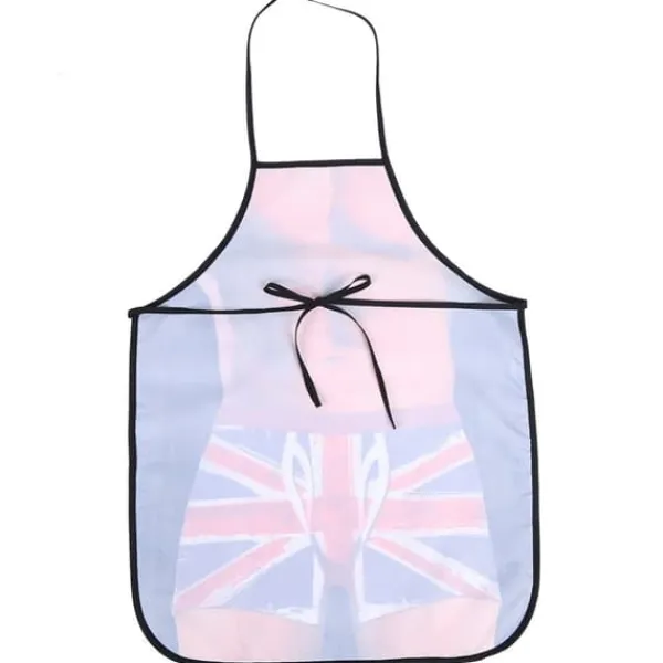 Förkläden-Muscle Man 3D Roligt vattentätt matlagningsförkläde