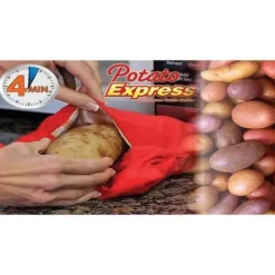 Påsar För Ångkokning-ÅNGKOKARESACK FÖR POTATIS MIKROVÅGSUGN