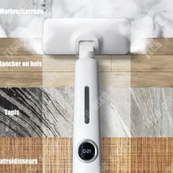 Ångmopp - TD® - Elektrisk rengörare - Sterilisering - Hög temperatur - 301-500 ml