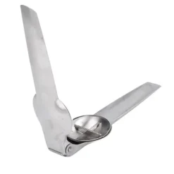 Nötknäckare Multifunktions rostfritt stål Hög hårdhet Korsrandad design Säker ansträngningssparande spak kastanjskärare