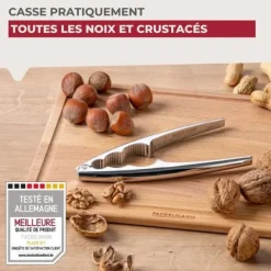 Nötknäppare - Fackelmann - Ref. 48218 - Bright krom - 3 storlekar - Köksredskap